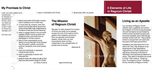 Regnum Christi Commitment Card