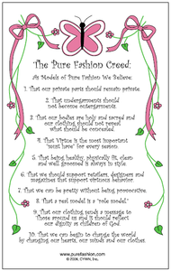 Pure Fashion Creed