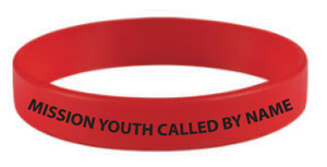 Red Mission Youth Bracelet